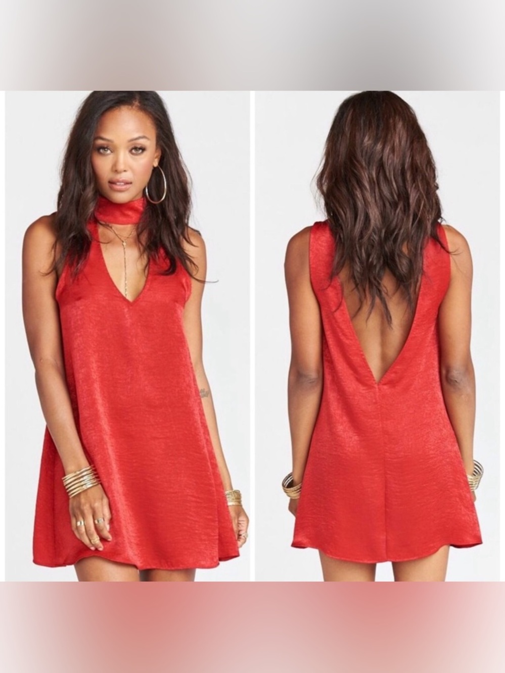 Show Me Your MuMu Friday Choker Dress NWT